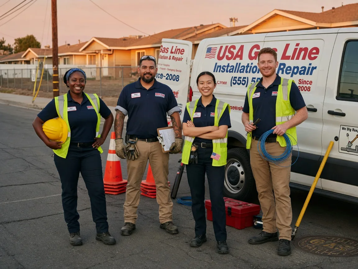 Gas Line Installation company in Woodland, NC